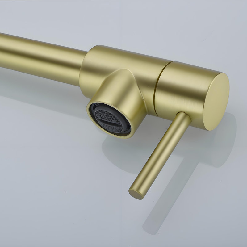 Dilon Kitchen Faucet, Brushed Gold