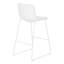 Chaise de bureau, hauteur de bar, debout, bureau d'ordinateur, travail, aspect cuir, métal, contemporain, moderne-1162188143