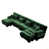 Chenille verte