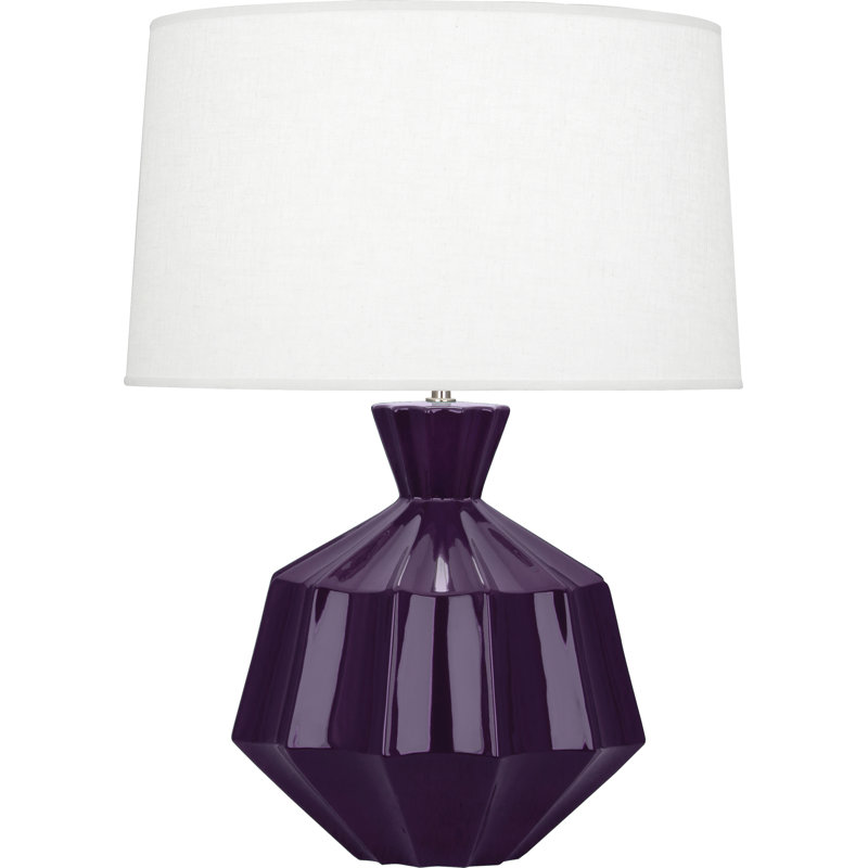 Orion 27" Table Lamp, Baby Blue, 27" H x 19.5" W x 19.5" D