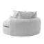 Fauteuil demi-tonneau rembourré avec 8 coussins-1948685735