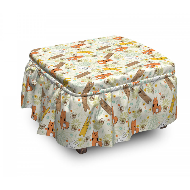 Ottoman Slipcover