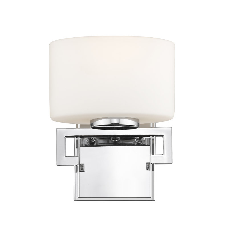 Mckeel Dimmable LED Bath Sconce, Chrome