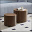 Ensemble de tables basses Elegant MDF avec placage, parfait pour le salon et les salons-1067138762