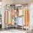 VIPEK L50 L-Shaped Heavy Duty Clothes Rack, Large Corner Freestanding Wardrobe with 1300lb Capacity,White-920132285
