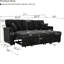 Canapé-lit modulaire convertible avec lit escamotable Mothen-1981422037