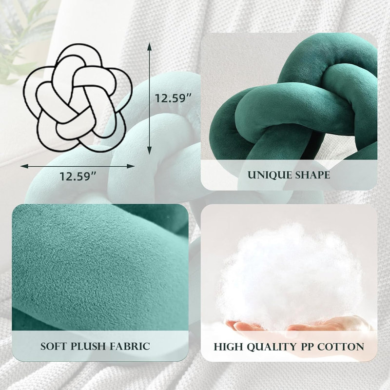 Coussin Emerald Green Star