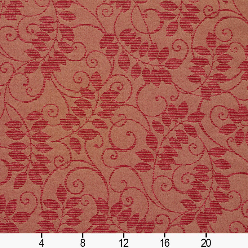 Tissu d’extérieur, Rouge