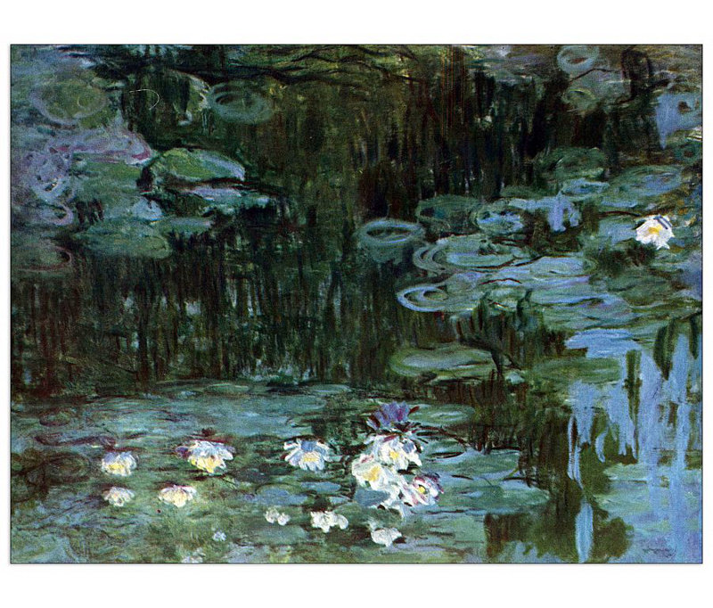 Claude Monet - Wrapped Canvas Painting, 60cm H x 80cm W x 1.8cm D