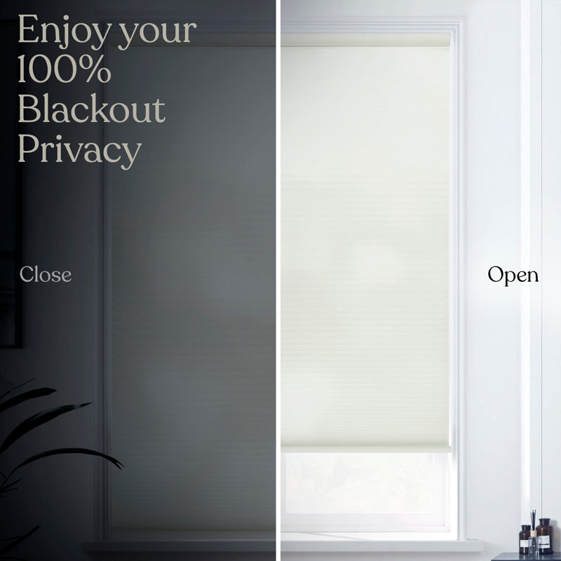  Blackout Cellular Shades, Blanc chaud, L 31,5 po x L 36 po