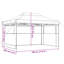 Vidaxl Foldable Party Tent Pop-Up With 4 Sidewalls Patio Gazebo Canopy Shelter-125169063-125169064-125169069