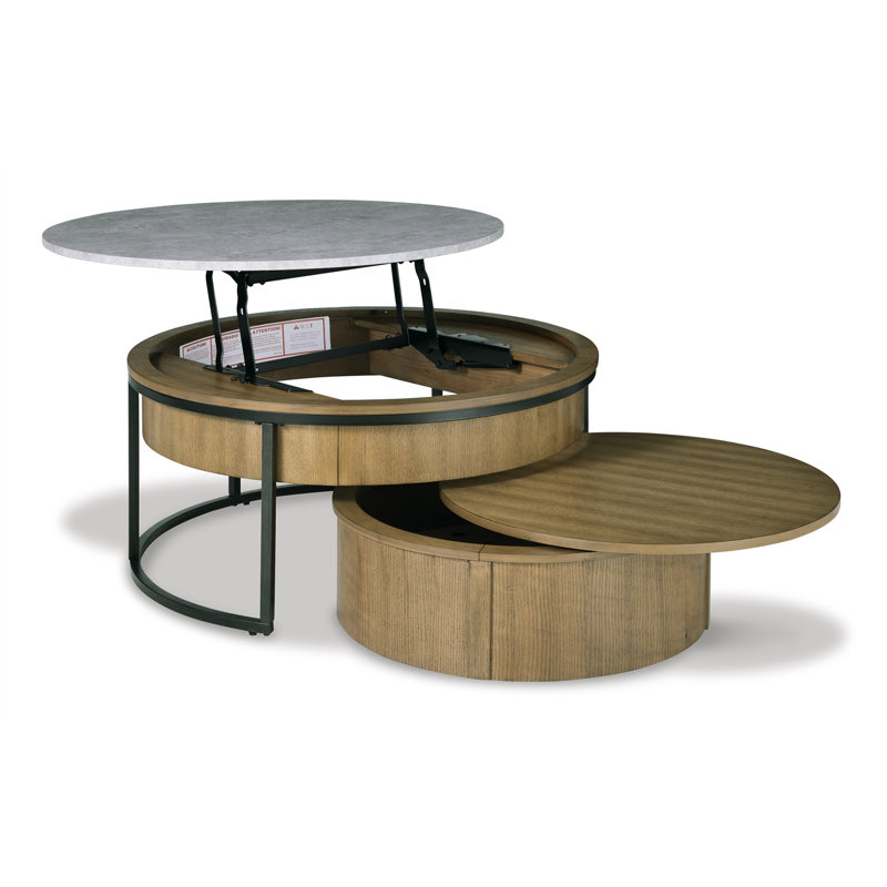 2 tables gigognes avec rangement Drum