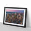 New York View in Abstract - Picture Frame Graphic Art Print-55724810-55724814