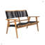 Chaise de patio 2 pièces