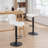 Denan Swivel Adjustable Height Bar Stools, Faux Leather Modern Barstools, Upholstered Counter Stool-994188632-994598372