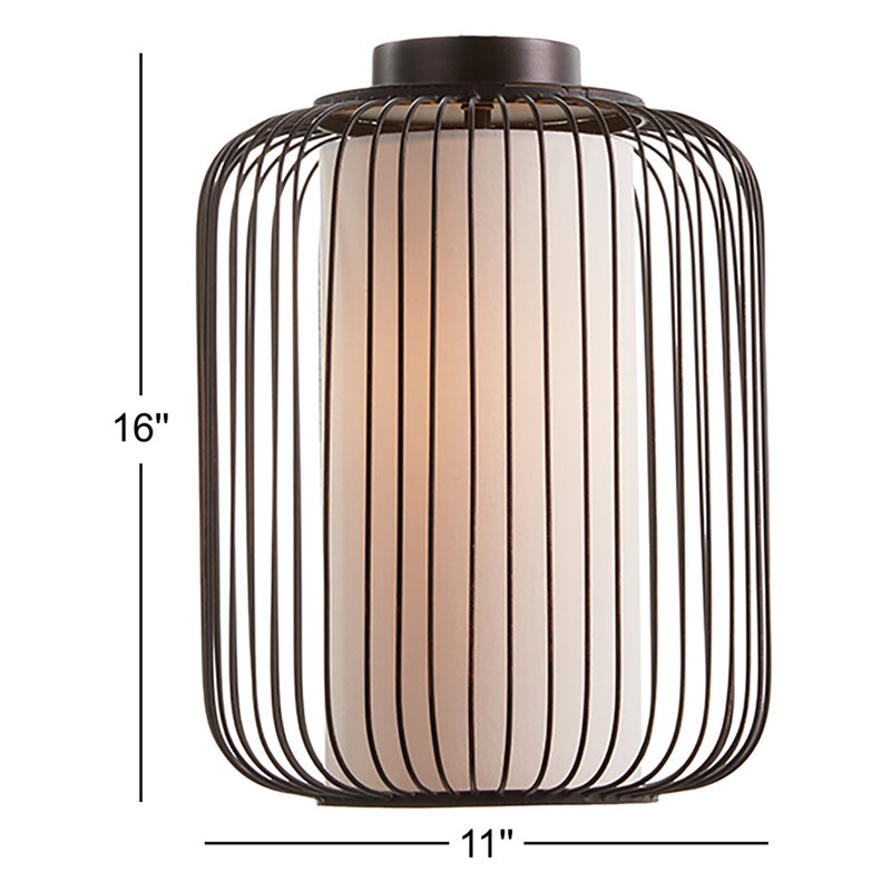 Luminaire suspendu géométrique à 1 lumière Abella