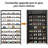 9 Tier Storage Organizer with Nonwoven Fabric Cover for 40-50 Pairs of Shoes-1635040163