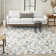 Antavia Washable Floral Indoor Rug