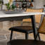 Chantle Metal Base Dining Table