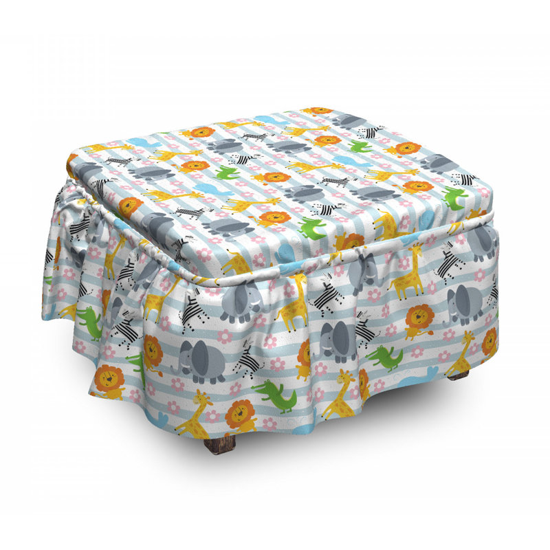 Housse pour repose-pieds de zoo friendly