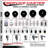 Phenolic Wheel Swivel Square Stem Caster Set with Brake SCC