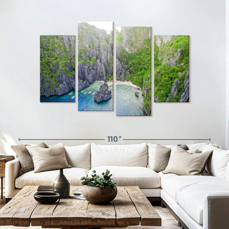 El Nido Palawan, H 54 po x l 84 po