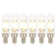 40 Watt Equivalent T6 E12/Candelabra Dimmable 2700K LED Bulb