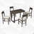 4 - Person Trestle Dining Set-1277564045