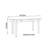 Creative Design Double-Layer Oval Writing Desk