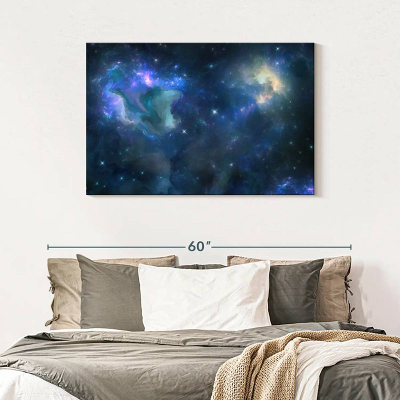 Oberle Space Nebula, 30" H x 45" W