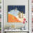 " Abstract The Desert Night, Modern & Contemporary Orange "-625795838-614534341
