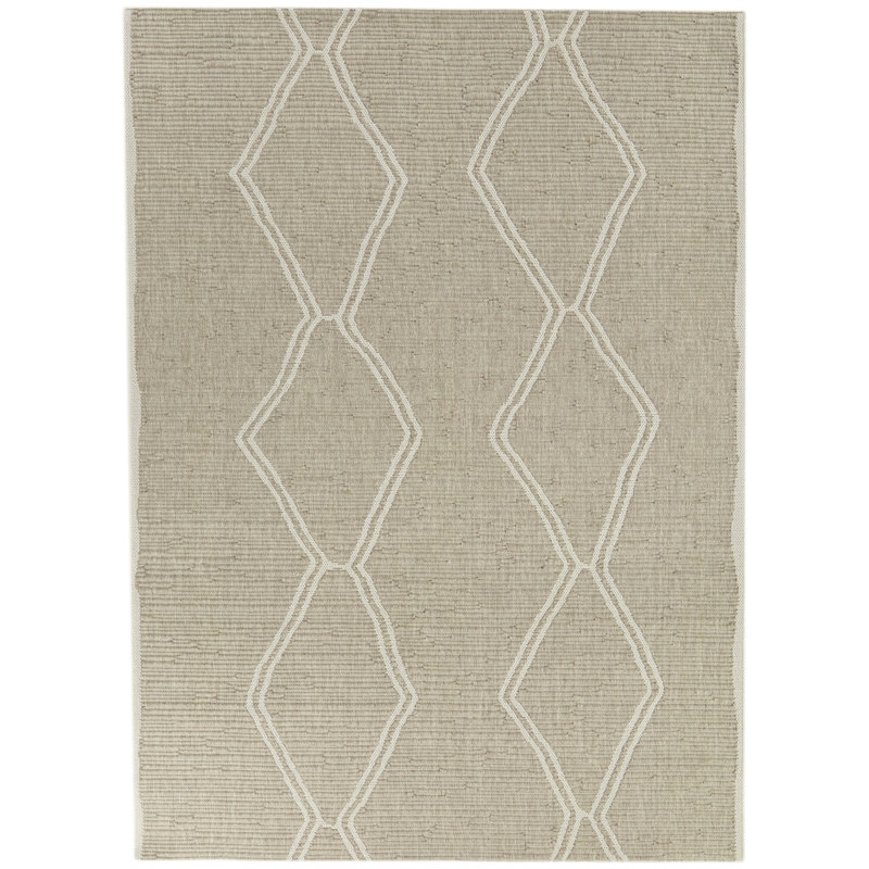 Geometric Indoor / Outdoor Rug, Rectangle 7'10" x 10'