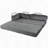 Boneless Polyester Fabric Modular Sofa Bed-2143497497