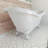 69" x 29" Freestanding Soaking Acrylic Bathtub