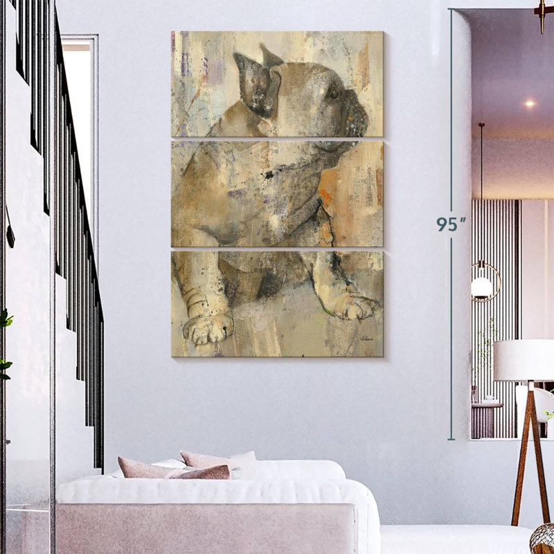 Brampt Duke, 74" H x 48" W
