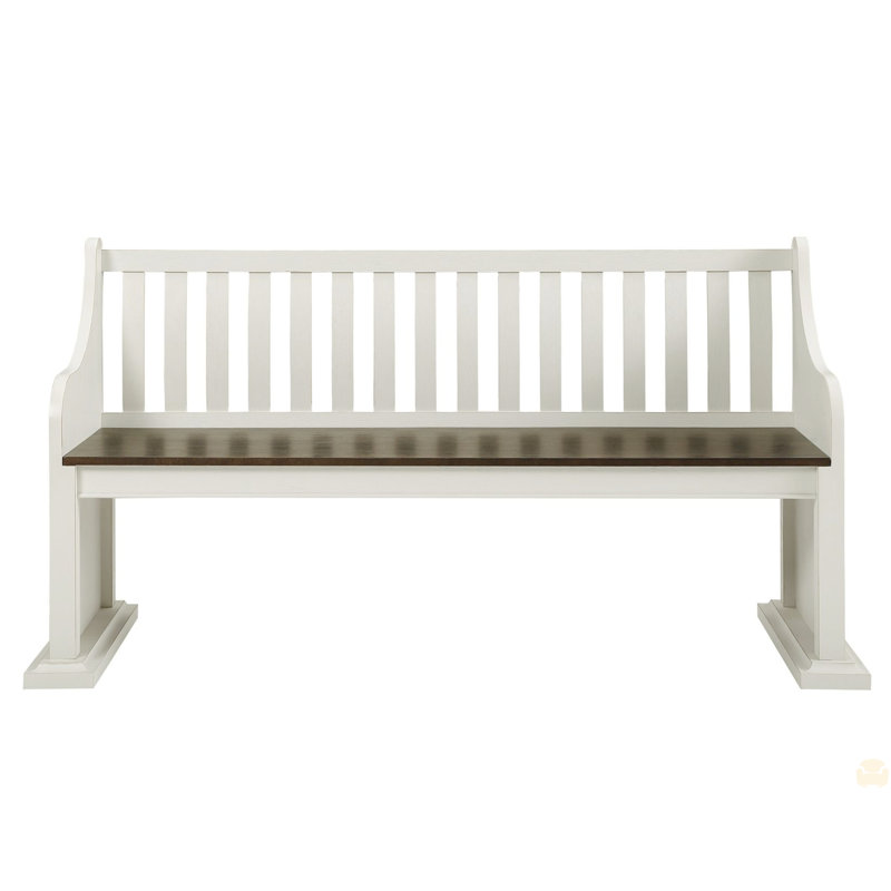 Banc avec dossier