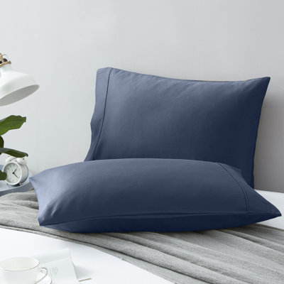 Ensemble de 2 taies d'oreiller 100% coton Raenelle