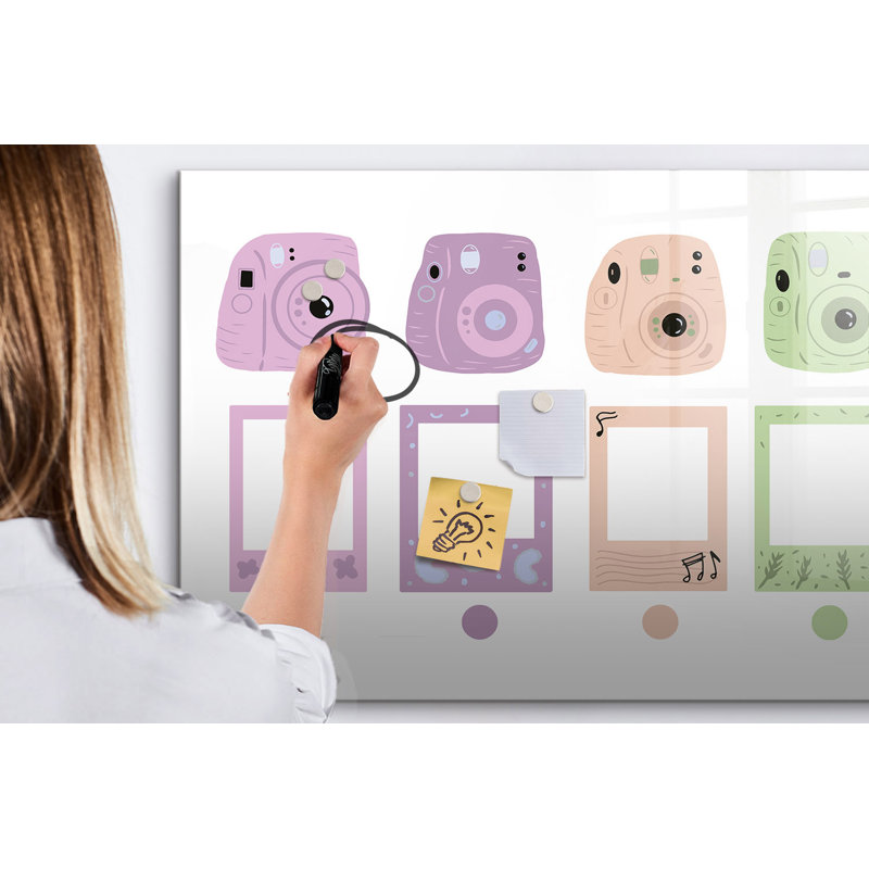 Magnetic Glass Dry Erase Board