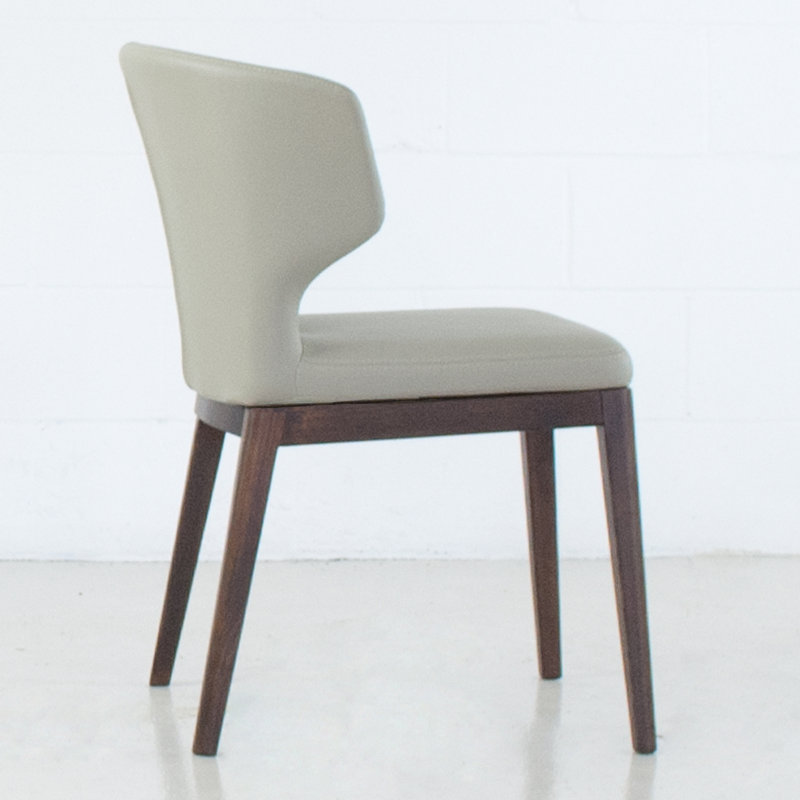 Chaise rembourrée Aislinn, Taupe, Brun