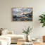 Ensemble de 1 tableau sur toile représentant un paysage côtier-129062965-129062966