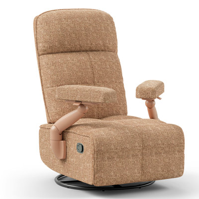 Glider Swivel Power Recliner With HugAssist Armrest & Headrest