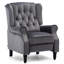 Conatser 78cm Wide Velvet Wing Chair Recliner-321858381