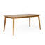 Table de salle à manger d'extérieur avec structure en bois d'acacia