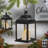 Illuminating LED Candle Lantern with Remote Control Set of 6
