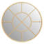 Anacari Metal Flat Wall Mirror