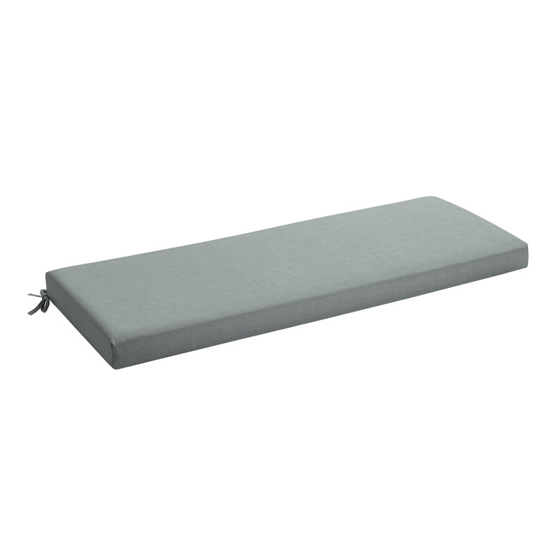 ARDEN Foam Outdoor Bench Cushion, 48 x 18, made with ProFoam, Stone Gray Leala