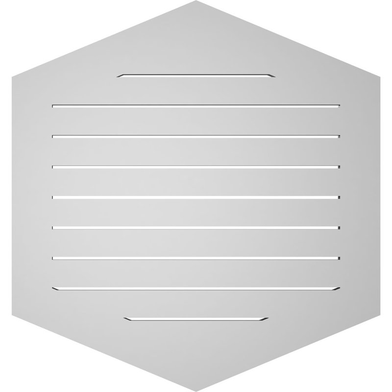 Pente verticale verticale en uréthane 5 pi, H 34 po x l 32 po x P 1 po
