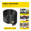 Rallonge pour véhicule récréatif 36 ampères de 36 pi - Câble d'alimentation robuste NEMA 14-50P à 14-50R avec poignées pour camping-car, caravane et remorque