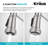 KRAUS Allyn Commercial Style 2-Function Single Handle Pull Down Kitchen Faucet-106378538