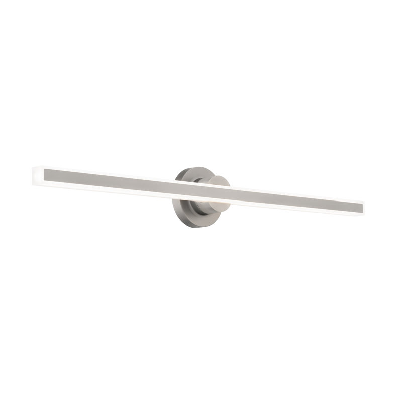 Bastone Dimmable LED Bath Bar, Brushed Nickel, 3000K, 36'' W